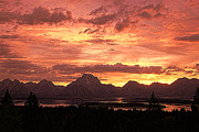 Teton Sunset Photograph by Mark Jackson