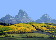 107604-E-Tetons from the Back H  Photograph by Ed  Cooper Photography