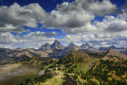 Tetons in Early September Photograph by Raymond Salani III