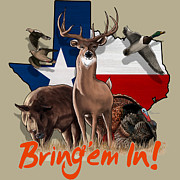 Texas Total Package Digital Art by Kevin Putman