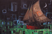 The Abstract Sea Painting by T S Carson