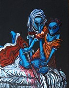 The Alien Judith Beheading the Alien Holofernes Painting by Similar Alien