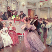 The Ball Painting by Charles Wilda