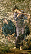 The Beguiling of Merlin Painting by Edward Burne-Jones