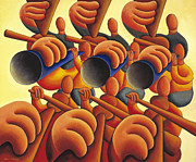 The Big Band Painting by Alan Kenny