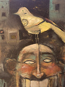 The Birdman of Alcatraz Painting by Tim Nyberg