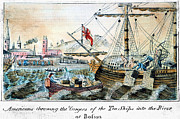 The Boston Tea Party, 1773 Drawing by GRANGER Historical Picture Archive The Boston Tea Party, 1773 Drawing by GRANGER Historical Picture Archive