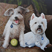 The Boyz Painting by Vic Ritchey The Boyz Painting by Vic Ritchey