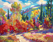 The Colors of New Hampshire Painting by David Lloyd Glover