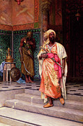 The Emir, 1883 Painting by Ludwig Deutsch