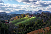 The Farm On The Hill Photograph by Louise Lindsay