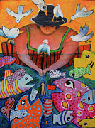The Fisherman's Almanac Painting by Jeremy Holton