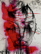 The graffiti face Photograph by Gabi Hampe