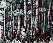 The Grove At Sand Creek Painting by Teddy Campagna