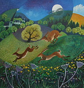 The Joy of Spring Painting by Lisa Graa Jensen