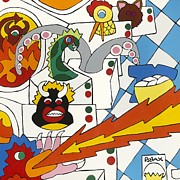 The Laundry mat Painting by Rojax Art