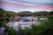 The Lehigh and Hudson Over the Delaware Photograph by Mark Miller