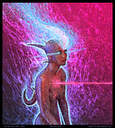 The Look Into I Mixed Media by Tony Koehl