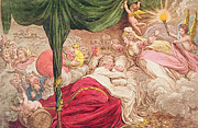 The Lovers Dream Drawing by James Gillray