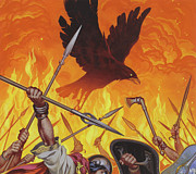 The Morrigan Painting by Angus McBride