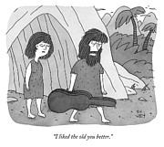 The Old You Drawing by Peter C Vey
