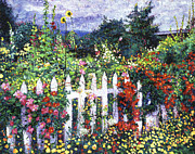 The Painter's Palette Garden Painting by David Lloyd Glover
