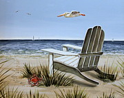 The Pelican Painting by Elizabeth Robinette Tyndall