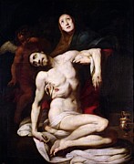 The Pieta Painting by Daniele Crespi