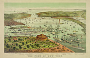 The Port of New York Photograph by Dale Powell