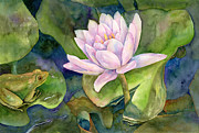 The Prince of Peace Pond Painting by Amy Kirkpatrick