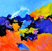 The rape of Proserpina  Painting by Pol Ledent