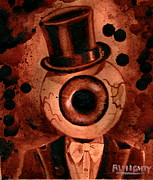 THE RESIDENTS - proto 2 Painting by Ryan Almighty