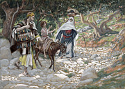 The Return from Egypt by Tissot Painting by Tissot