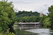 The River and Bridges at Burton on Trent Photograph by Rod Johnson