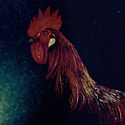 The Rooster Digital Art by Mark Taylor