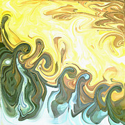 The Sea and the Waves Roaring Mixed Media by Shelli Fitzpatrick The Sea and the Waves Roaring Mixed Media by Shelli Fitzpatrick