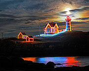 The supermoon rising over the Nubble Lighthouse York Maine Reflection Photograph by Toby McGuire The supermoon rising over the Nubble Lighthouse York Maine Reflection Photograph by Toby McGuire