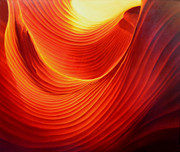 The Swirl Painting by Elizabeth Adkins