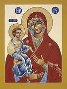 The Three Handed Mother of God 102 Painting by William Hart McNichols