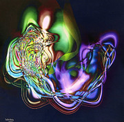 The Three Partners in Marriage Painting by Dov Lederberg