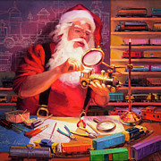 The Trainmaster Painting by Steve Henderson