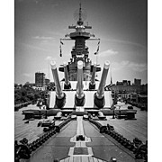 The Uss North Carolina In Wilmington Photograph by Alex Snay