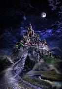 The Village Digital Art by Alessandro Della Pietra