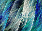 The Waterfall Abstract Digital Art by Andee Design