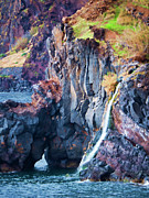 The Wild Atlantic Cliffs of Camara de Lobos on the islandof Madeira Photograph by Brenda Kean