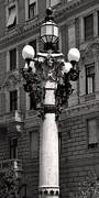 Theater Lamp Budapest Photograph by James Dougherty