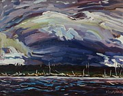 Thomson's Thunderhead Painting by Phil Chadwick