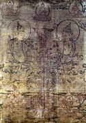 Tibetan Gouache Painting Painting by Granger