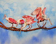 Tight Rope Painting by Maria Barry
