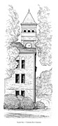 Tillman Hall Drawing by Greg Joens